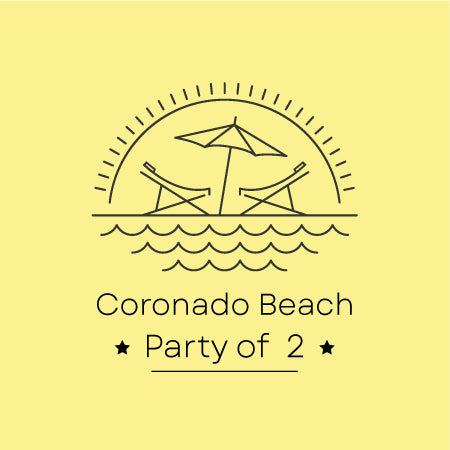 "Coronado Beach Package" -  Party of 2